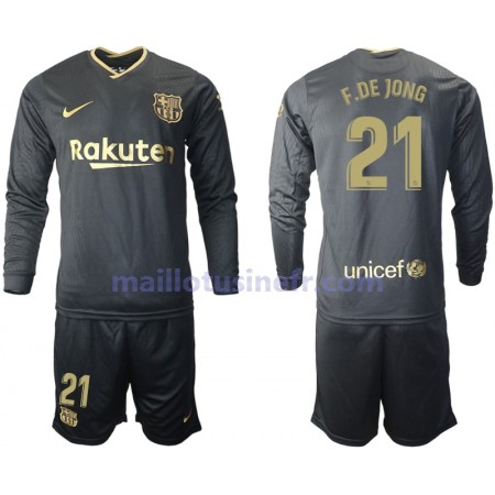 Maillot de Foot FC Barcelone Frenkie de Jong 21 Extérieur 2020-21 Manches Longues - Enfant Maillot de Foot FC Barcelone Frenkie de Jong 21 Extérieur 2020-21 Manches Longues - Enfant